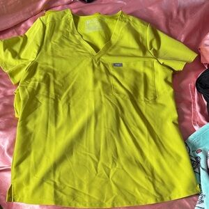 Figs Neon Green Set.